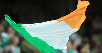 PIC: 1916 football flag will bring the Aviva Stadium crowd to its feet over Easter weekend