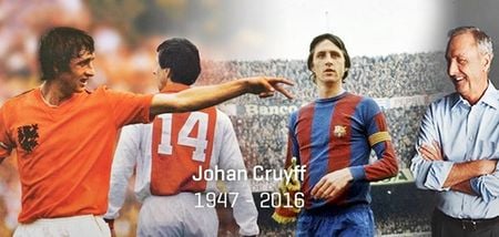 Tributes pour in for Johan Cruyff, the father of Total Football