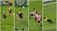 WATCH: Hard luck to the three unfortunates that tried to take down Ardie Savea