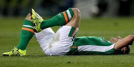 Great news as Kevin Doyle shares positive update on his stomach-churning leg gash