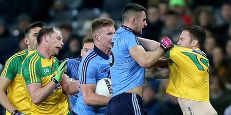 PIC: Dublin’s James McCarthy accused of eye-gouging in win over Donegal