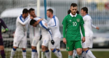 There was a very worrying statistic from the Ireland U21 loss to Italy