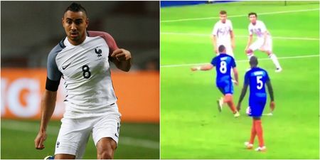 Watch: Dimitri Payet scored this incredible goal with his first touch for France