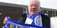 PIC: This chancer is selling some very questionable Leicester City scarves