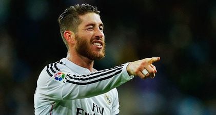 Sergio Ramos’ reaction to being sent off in El Clasico was actually pretty funny