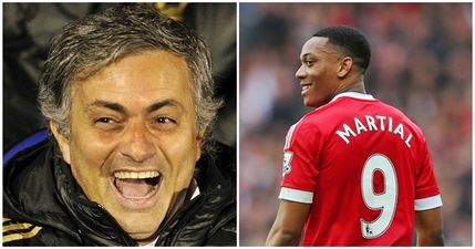 Anthony Martial has addressed rumours linking Jose Mourinho to Manchester United