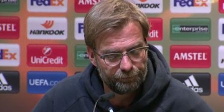 Jurgen Klopp issues warning to German TV station for silly Europa League stunt