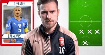 Aaron Ramsey’s dream XI is definitely one of the more spectacular ones