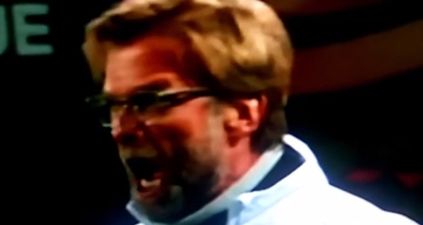 Footage of Jurgen Klopp’s passion in Dortmund shows he is only a Liverpool man now