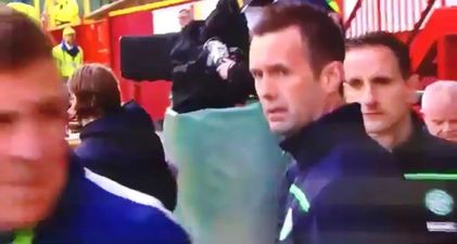 Watch: Celtic manager Ronny Deila looks p***** off as opposition manager snubs handshake