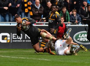 Watch: Ulster-bound Charles Piutau rescues win for Wasps with last minute try