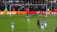 Rival fans are merciless in their joy as Sergio Aguero misses vital Champions League penalty