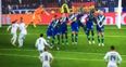 Watch: Wolfsburg make an absolute mess of defending Cristiano Ronaldo’s free-kick