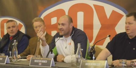 Tyson Fury’s comments on slapping b**ches is likely to land him in hot water