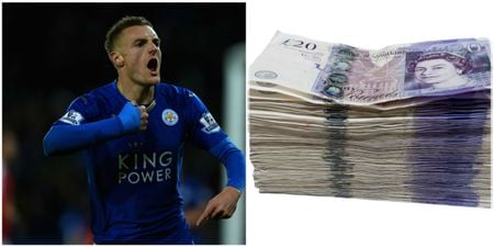 Another bloody Leicester fan just cashed out but he did it for a ridiculous amount of money