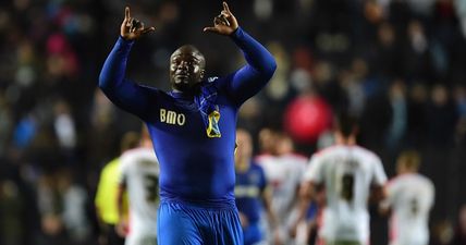 WATCH: This is proof that Adebayo Akinfenwa is the world’s strongest footballer