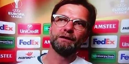 VIDEO: Jurgen Klopp swears at interviewer who asks him about Liverpool’s Champions League hopes