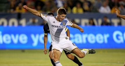 WATCH: Steven Gerrard’s assist for Giovani dos Santos on Friday was nothing short of magical