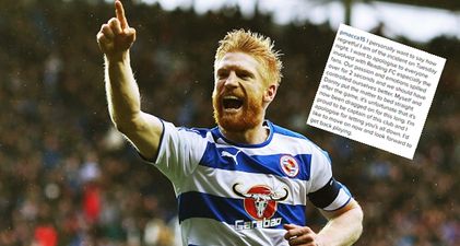 Paul McShane issues classy apology for clash with Reading teammate