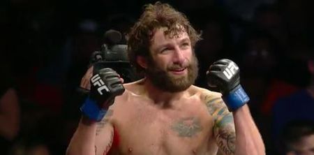 WATCH: Unwanted load Michael Chiesa was carrying makes submission victory even more impressive