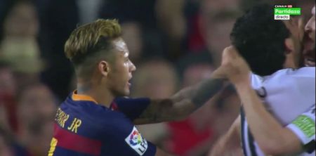 WATCH: Sore loser Neymar slaps celebrating Valencia player following defeat