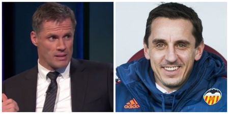 Jamie Carragher trolls the world over identity of Monday Night Football special guest