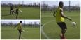 WATCH: Pierre-Emerick Aubameyang re-invent the crossbar challenge with stunning skills