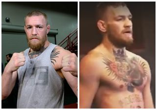 Conor McGregor looks anything but retired in new training video