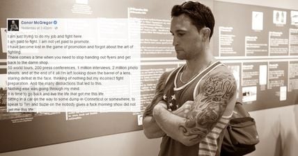 WATCH: Frankie Edgar disagrees with one key element of that Conor McGregor Facebook post