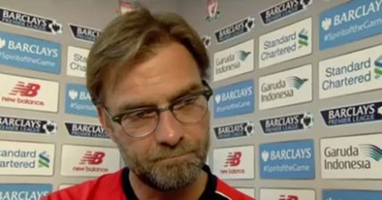 WATCH: Jurgen Klopp responds to Mamadou Sakho question in post-match interview