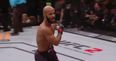 WATCH: Demetrious Johnson brushes off “most dangerous challenge yet” with stunning first round finish