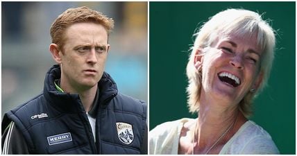 Who’d have guessed that Andy Murray’s mammy was such a big fan of Colm Cooper?