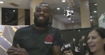 VIDEO: Jon Jones was oddly delighted to learn that he had broken Ovince Saint Preux’s arm