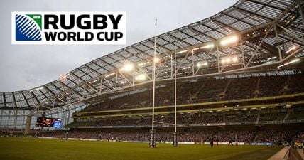 Ireland’s hopes of hosting the 2023 Rugby World Cup have been given a major boost