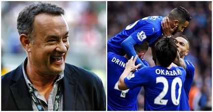 Tom Hanks set for massive windfall after pre-season bet on Leicester City