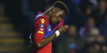 Wilfried Zaha makes immaculate blunder launching new Twitter branding