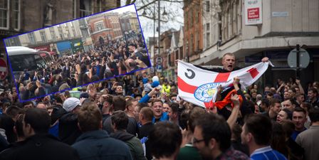 VIDEO: Leicester city centre grinds to a halt as new Premier League champions go out for lunch