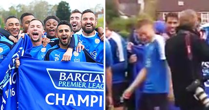 Jamie Vardy and Co nutmeg clueless cameraman THREE times without him noticing