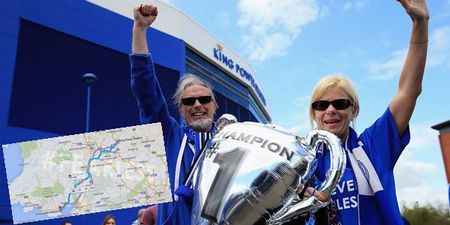 Leicester City fans will have no bother getting to next season’s Champions League final