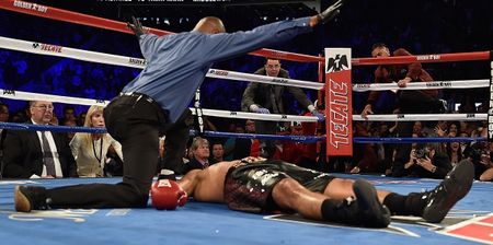 Canelo Alvarez proves too good for Amir Khan with stunning sixth-round KO