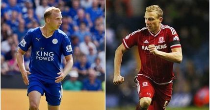 PIC: Ritchie De Laet shows off the two medals he picked up with two different clubs on Saturday