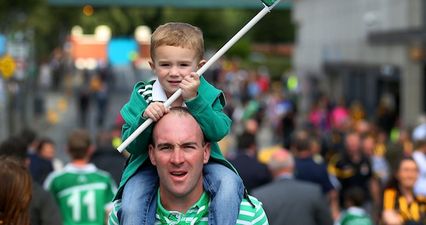 Only in the GAA: Father and son play against each other in Fermanagh