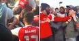 Arsenal fans filmed fighting with each other during Man City visit