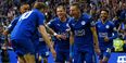 Jamie Vardy and his party set another record at the King Power on Saturday