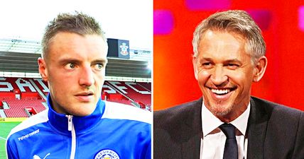 Gary Lineker came out with a genuine zinger about Jamie Vardy at the Football Writers’ Awards