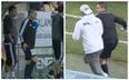 Watch as a ‘drunk’ fourth official is dragged away from the touchline in Czech match