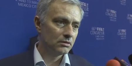 WATCH: Jose Mourinho jokes about taking over at Manchester United