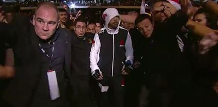 WATCH: Fan learns touching UFC star Matt Brown during his walkout is a truly awful idea