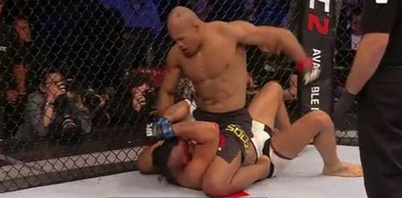 WATCH: Jacare makes completely annihilating Vitor Belfort look easy