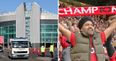 Arsenal fan criticised for offensive tweet after Old Trafford evacuation